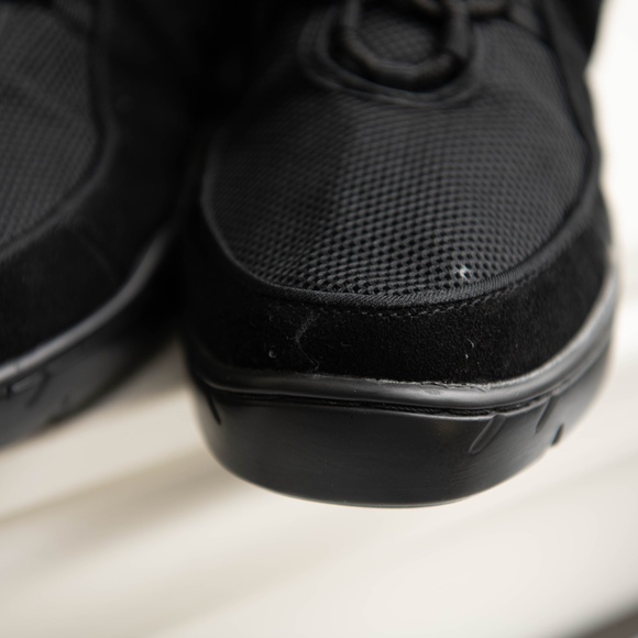 Men's Split Sole Dance‎ Shoes NEW! Boost Mesh Sneakers Leather & Mesh SZ 13.5 - Picture 3 of 8